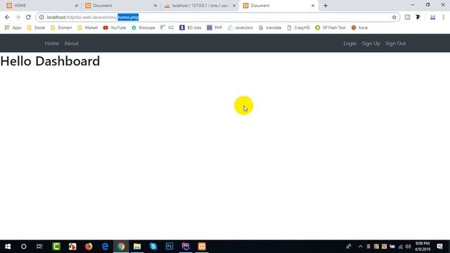 Session in PHP for Log Out Form смотреть онлайн