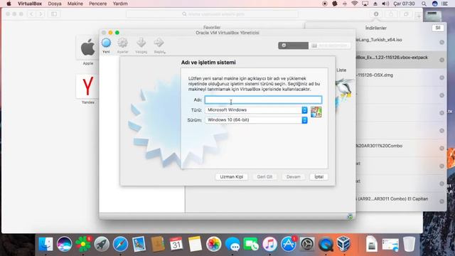 Mac OS X da Virtual Box ve Window 10 Kurulumu смотреть онлайн