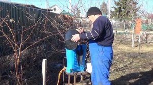 Обработка сада  7%  раствором карбамида(мочевина) с медным купоросом весной до распускания почек.