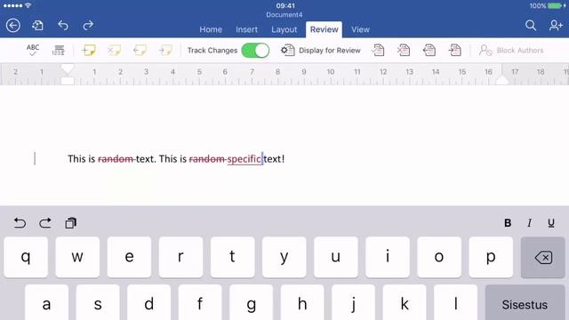 How to accept and reject changes to the document? | Word for iPad смотреть онлайн