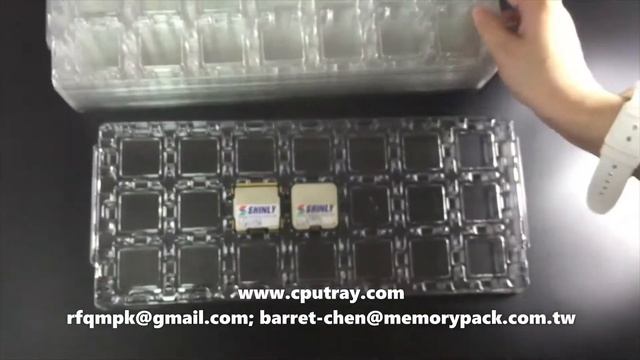 Intel LGA775 1155 1156 CPU盤 托盤 塑膠盒 塑膠盤 37.5mm x 37.5mm CPU Tray MPK2015-001 смотреть онлайн