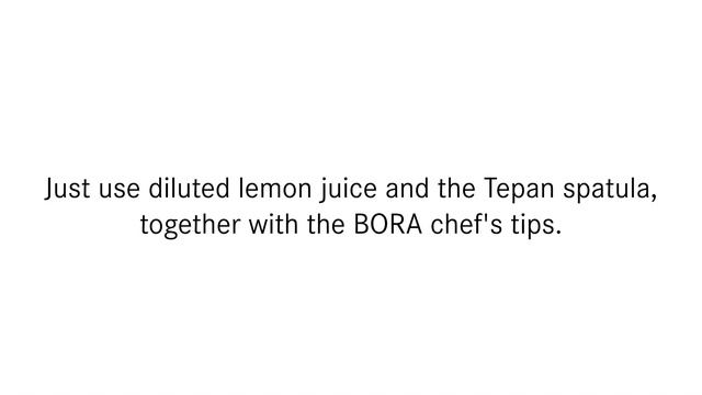 BORA hobs: How do I clean the Tepan stainless steel grill? | Ask the BORA chef смотреть онлайн