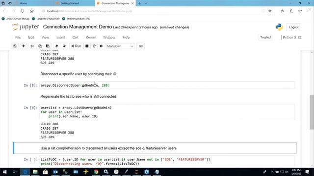 Administering Your Enterprise Geodatabase using Python смотреть онлайн