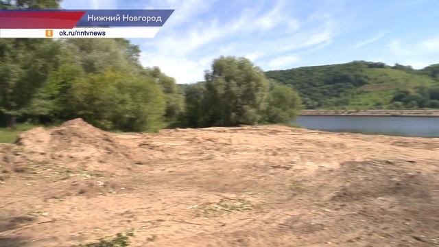 Первый благоустроенный пляж на Оке появится в Нижнем Новгороде