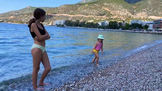 КОРИНФСКИЙ КАНАЛ! Увидеть обязательно!! Лутраки, лучшие пляжи Греции || Corinth Canal, Greece смотреть онлайн