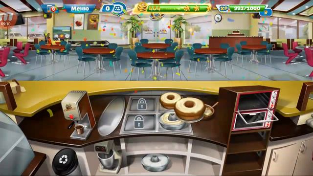 Кухонная лихорадка - ПЕКАРНЯ уровень 1-6 смотреть онлайн