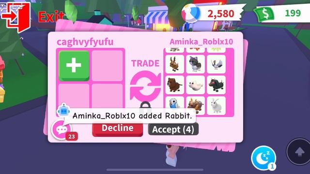 ПРОКАЧКА ИНВЕНТАРЯ ПОДПИСЧИКАМ В АДОПТ МИ 3 ЧАСТЬ #roblox #адоптми смотреть онлайн