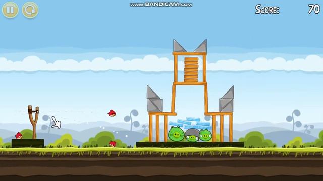 Angry Bird Mighty Hoax Level 4 1 Failed смотреть онлайн