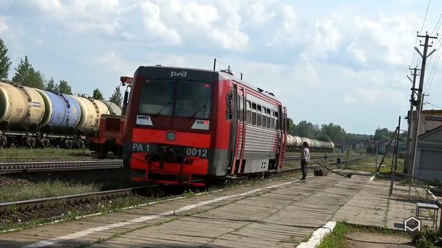 РА1 - 0012 прибытие на станции Сущево, Псковская область смотреть онлайн