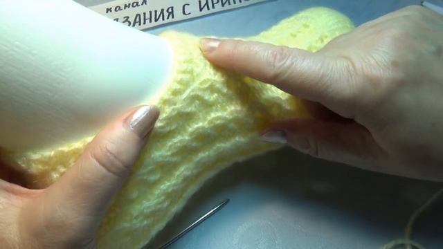 #704 Ажурные следки спицами _уютные тапочки. (720p).mp4 смотреть онлайн