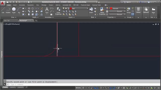 Autocad Video kursu - 8.1 Öyrəndiklərimizlə praktika смотреть онлайн