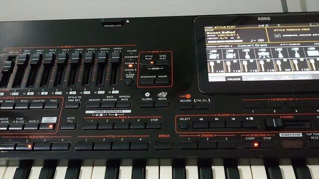 Korg pa4x - Sweet Ballad смотреть онлайн