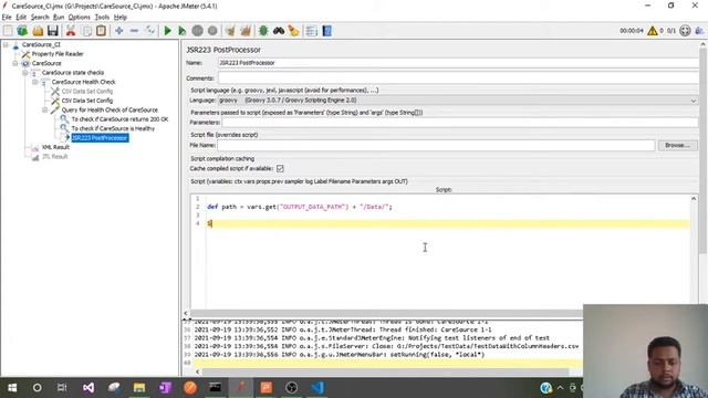 JMeter : How to Write data to CSV file in JMeter | CSV Data Set Config смотреть онлайн