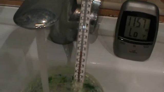 03.04.2021 года. Замер температуры горячей воды (ГВС). смотреть онлайн