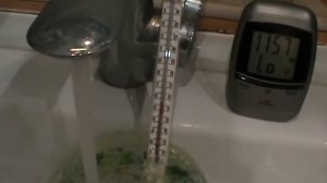 03.04.2021 года. Замер температуры горячей воды (ГВС).