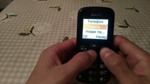 Обзор телефона Maxvi B1