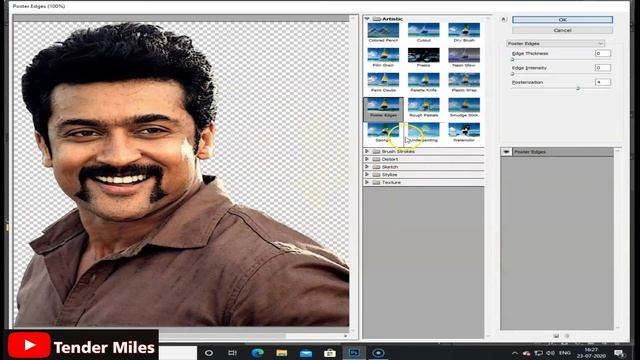 How to Make Vector Art Effect in Photoshop смотреть онлайн