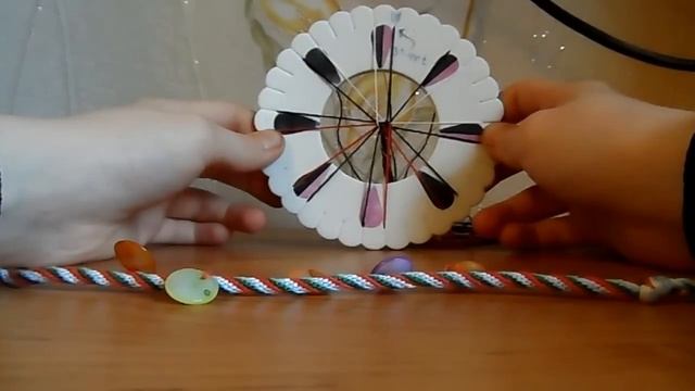 Станок кумихимо и принцип плетения шнура кумихимо смотреть онлайн