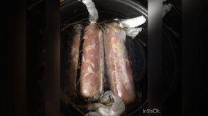 Делаем домашнюю колбасу в мультиварке- очень просто