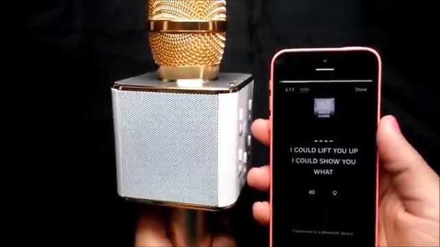 MINI KARAOKE MICROFON Wireless VERSI 2 Tuxun Q7 смотреть онлайн