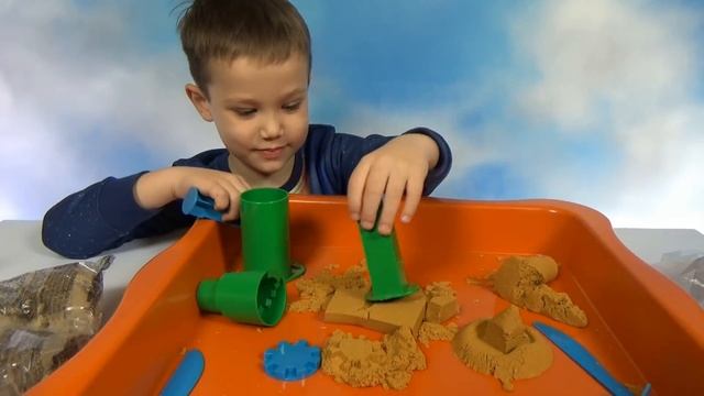 Лепим замок из песка смотреть онлайн