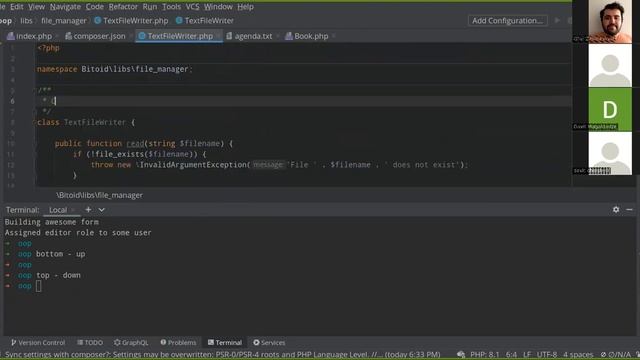 PHP OOP - ლექცია #2 - დავით მაღალდაძე смотреть онлайн