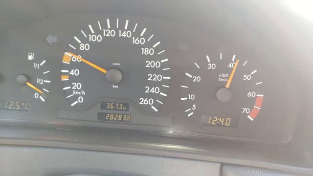 Mersedes W210 2.0 Kompressor 0-100 1998г.