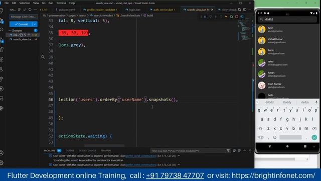 Firestore Search Queries in Flutter: Implementing User Search with Firebase || Search Users смотреть онлайн