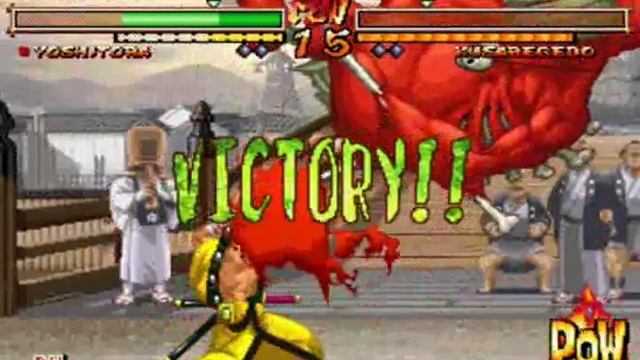 Samurai Shodown V Special: yoshitora moves and fatality (ARCADE GAME) смотреть онлайн