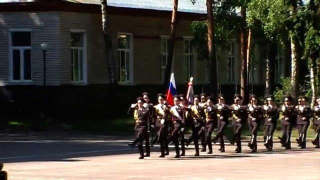 Присяга 2011. Вынос знамени.MOD