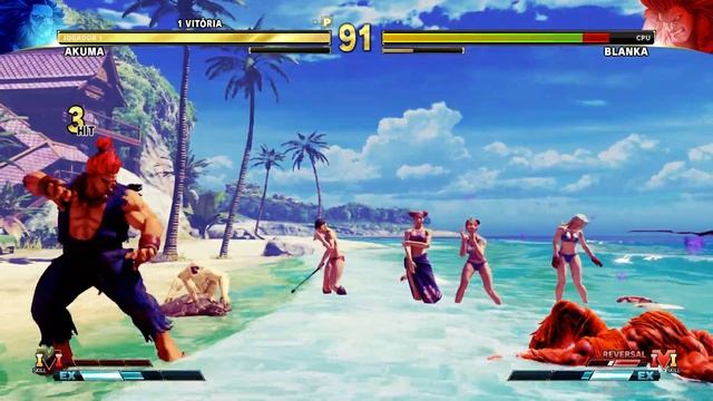 Street Fighter V | Acer Nitro 5 GTX 1050 gameplay test смотреть онлайн