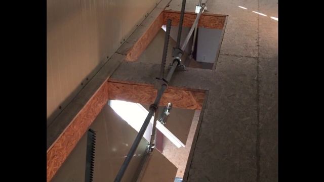 Система открытия вентиляционных клапанов в хранилище картофеля смотреть онлайн