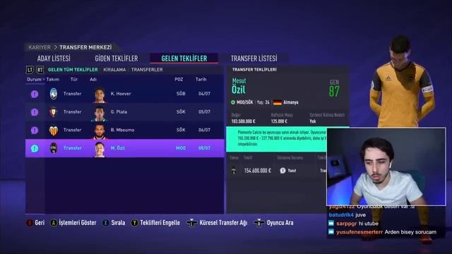 FIFA 21 OYUNCU KARİYERİ REBUILD CHALLENGE // MESUT ÖZİL // FIFA 21 KARİYER MODU смотреть онлайн