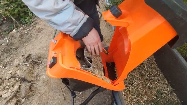 Электрический садовый измельчитель PTSE 24  часть 2
