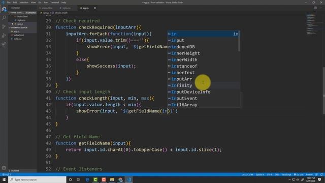 Bangla JavaScript Project( Form Validation: Check Length Function) Part 7 смотреть онлайн
