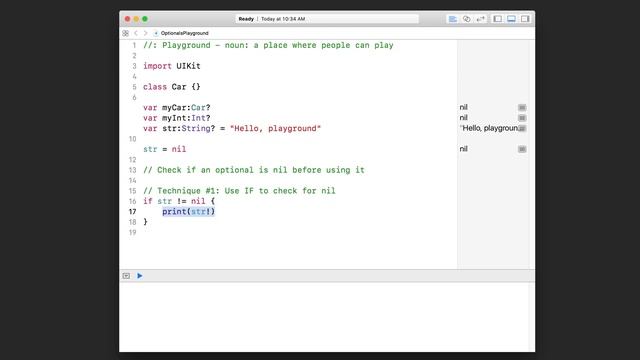Build Your Swift Skills - Lesson 5 - Optionals смотреть онлайн