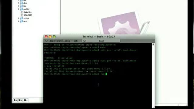 Setting up a Rails Server and Deploying with Capistrano on Fedora from Scratch смотреть онлайн
