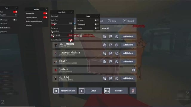 Michael's Zombies?Knife Kill Aura, Instant Reload, ETC?Roblox script! смотреть онлайн