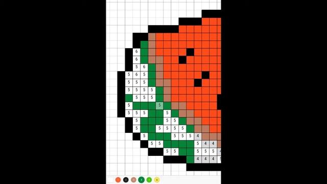 Раскраски по номерам смотреть онлайн