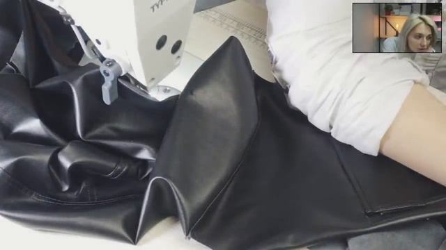 ? Прямой эфир #ШьемВместе - Шью кожаную рубашку, отвчаю на вопросы.