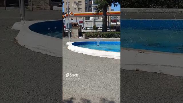 Кипр, Лимасол, фонтаны в парке