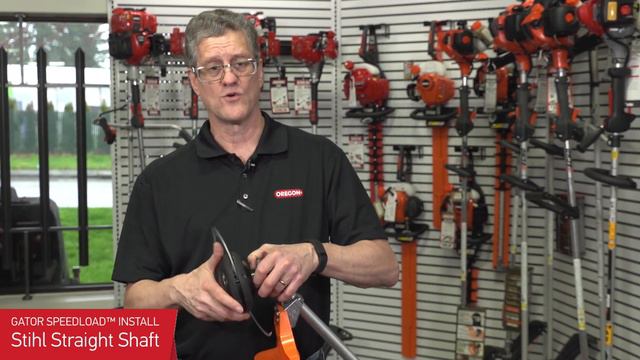Gator SpeedLoad Installation- Stihl Straight Shaft Trimmer смотреть онлайн