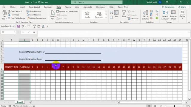 content marketing plan template excel spreadsheet смотреть онлайн