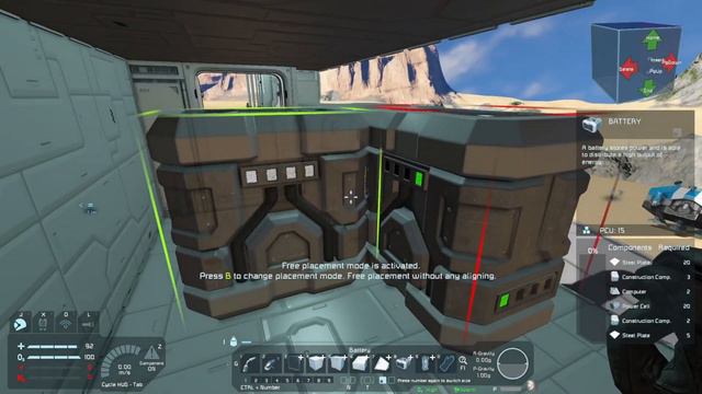 ☣️Space Engineers: Small Ship Progression - starting the floor plan смотреть онлайн