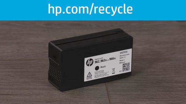 Как заменить картридж с чернилами в принтерах серии HP OfficeJet Pro 9010 и 9020 | HP OfficeJet | H смотреть онлайн