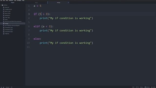 20. If, elif, else Condition in Python смотреть онлайн