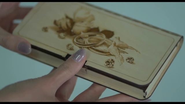 Деревянная открытка-конверт для денег "На свадьбу"! смотреть онлайн