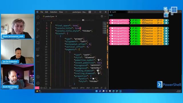 Windows Wednesday - Customize your terminal with Oh My Posh смотреть онлайн