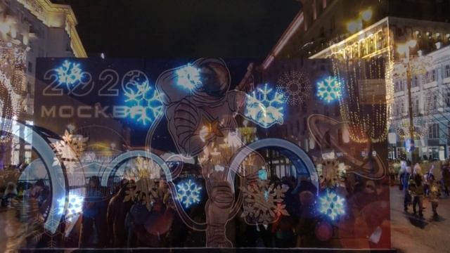 Новогодняя ночь 2020г в Москве смотреть онлайн
