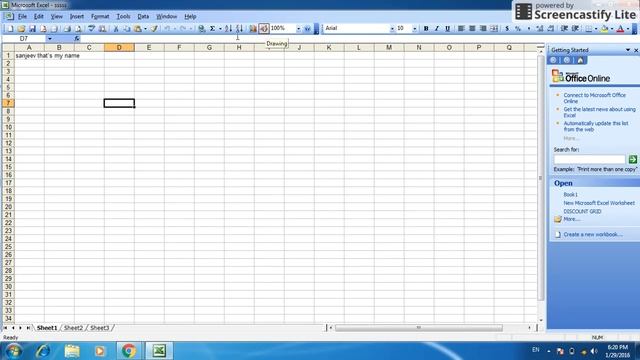 MS Excel 2003 : How to protect whole worksheet Or a part of it - 49 смотреть онлайн